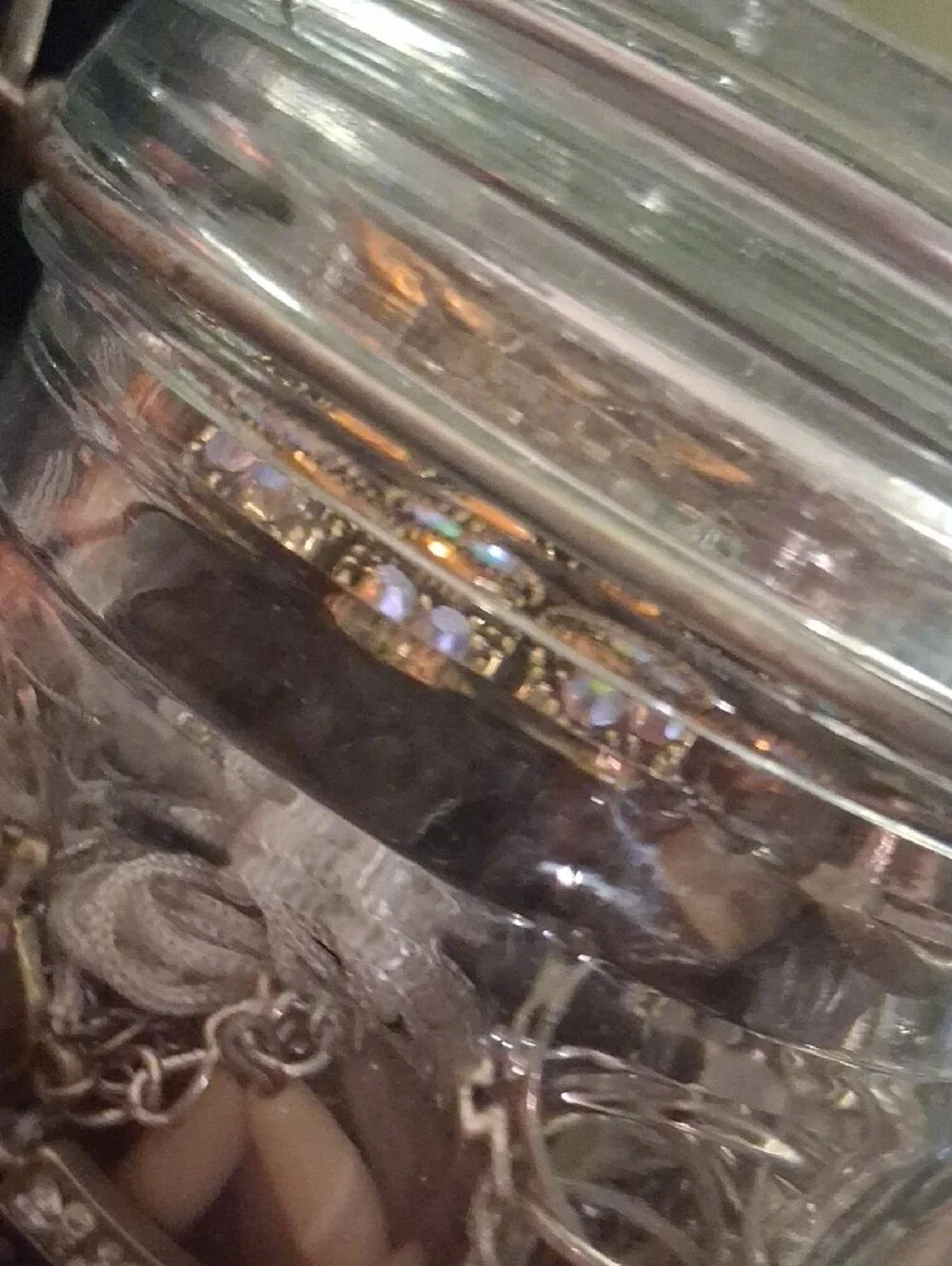 Jewelry Jar 2qt. Loaded Gold & Silver Necklaces, Earrings, Bracelets All Jewelry